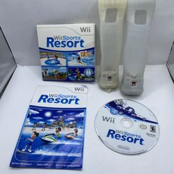 Wii Sports Resort Disc Only Nintendo Wii, 2009 Bundle + 2 MotionPlus Adapters