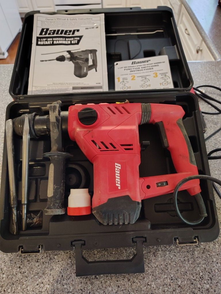 Bauer Rotary Hammer Kit