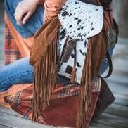 Sts Ranchwear Cowhide Backpack Purse