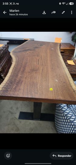 Mesa sólida de una sola pieza