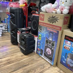 Bluetooth Speakers, New
