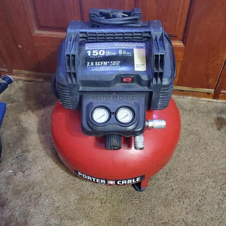 Cable Porter 6gal. 150psi Generator