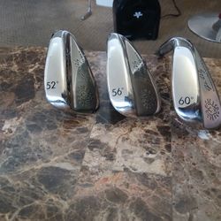 John Daly Golf Wedges 52 - 56 - 60* Right Handed 