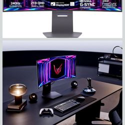 34 Inch Lg Oled Curved Gaming Monitor