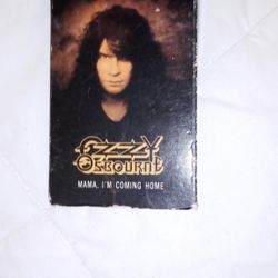 Ozzy Osbourne Mama I'm Coming Home Cassette Tape