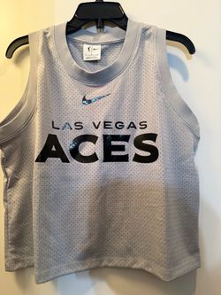 Nike Las Vegas aces WNBA basketball jersey cropped women’s size large brand new with tags