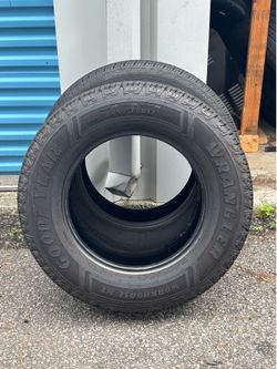 2 Used Tires Mixed Pair Goodyear Wrangler Workhorse H/T & Firestone Destiny 245/70R17