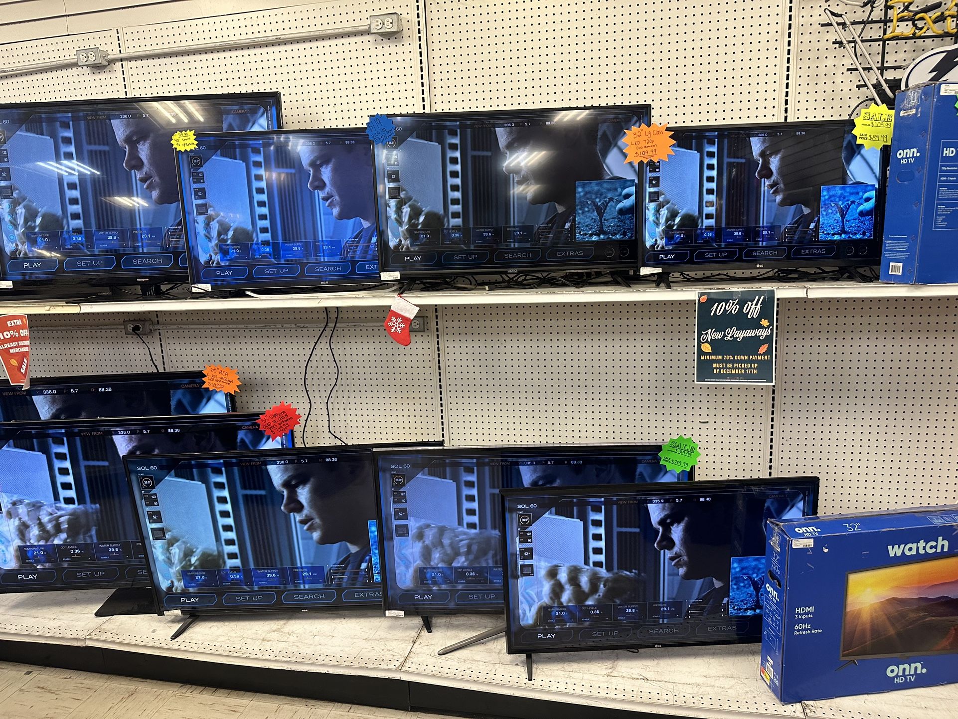 TV’s Ranging From $99.99-$199.99