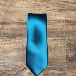 Geoffrey Beene Teal Blue Neck Tie