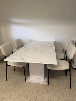 Table with chairs