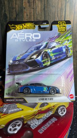 Hot Wheels Premium aero style Lexus rc f GT3