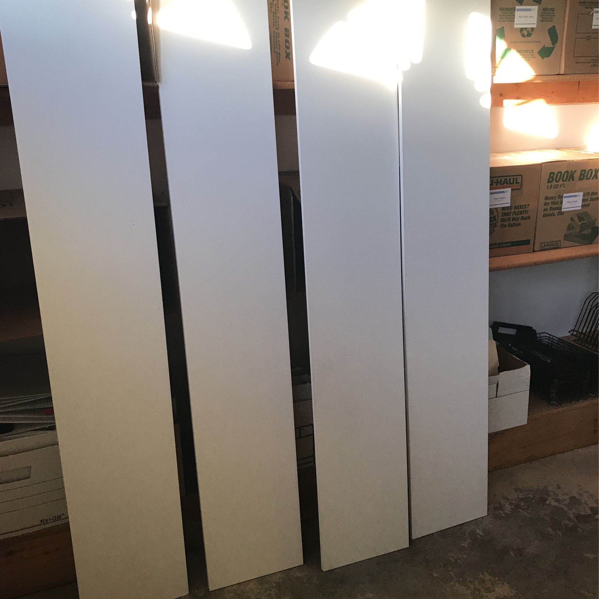 IKEA White Floating Shelves