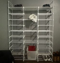 Big shoe rack/purse/bag holder