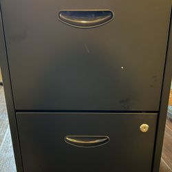 Brad. New Metal 2 Draw Cabinet 