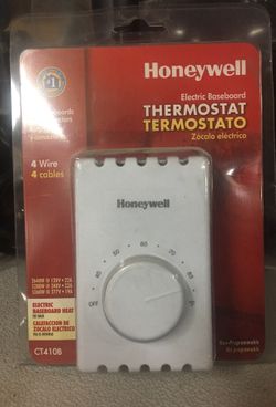 Honeywell electric baseboard thermostat