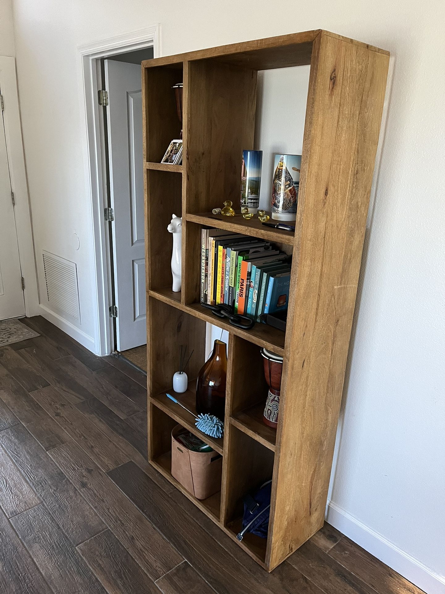 Modern Rustic Bookcase