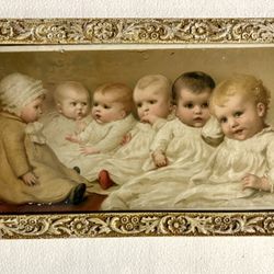 The Prize Babies, A Chromosome Lithograph By: Ida Baugh