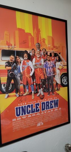 Uncle Drew Autographed Signed Poster Kyrie Irving Chris Webber Lisa Leslie