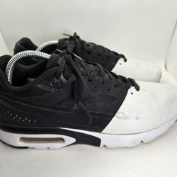 Nike Air Max BW Ultra Shoes Men's 10.5 Black White Running Athletic Gym Sneakers