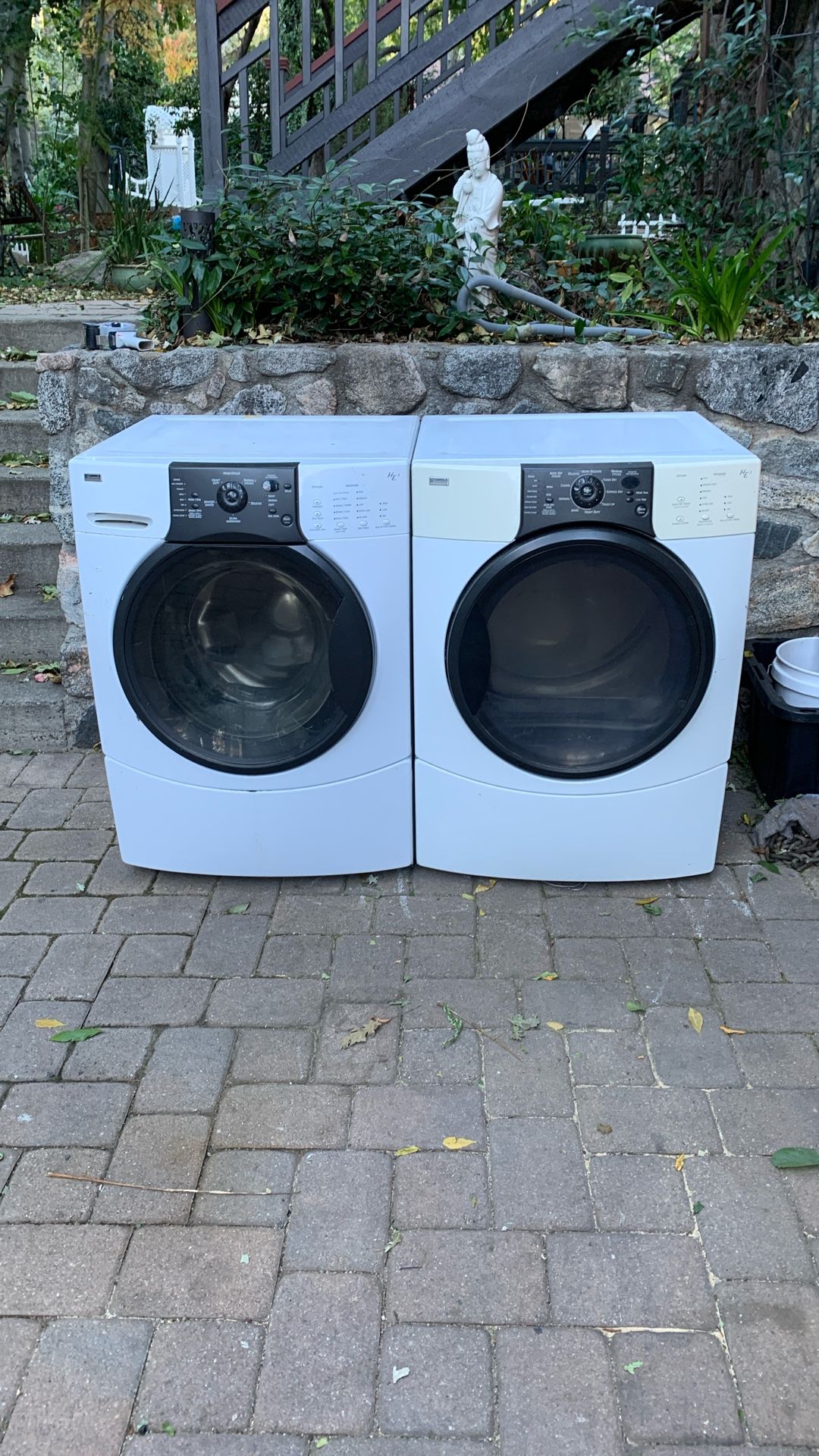 Kenmore Elite HE 3 Washer & Gas Dryer $100 For Both  READ