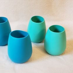 Silicon Camping Wine Glasses
