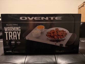 NEW OVENTE Electric Warming Tray – Adjustable Heat, 200W