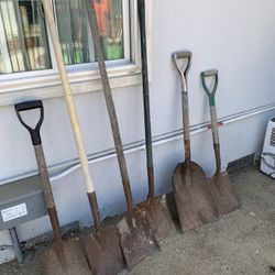 shovels , Flat Square Point Shovels , Round Point Digging Shovels 