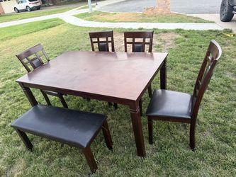 Table with chairs