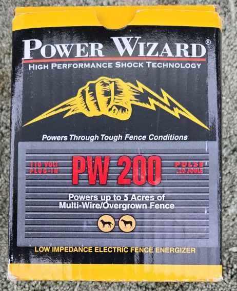 Power Wizard Electric Fence Energizer