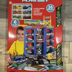 Auto Trendz City Garage playsetCity Garage Playset 36 pieces toy for kids