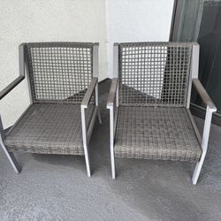2 Outdoor/Patio Chairs