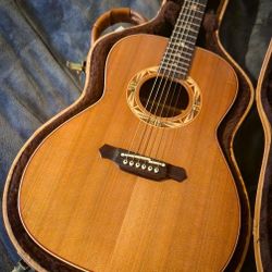 Takamine Japan psf 95 santa fe rare Japanese made acoustic electric guitar with case