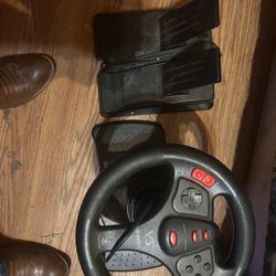 B3 PlayStation Wheel And Pedals 