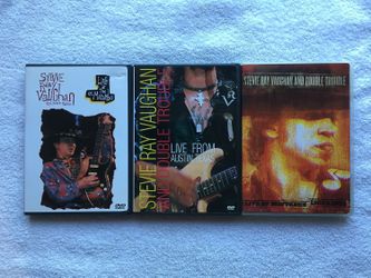 STEVIE RAY VAUGHAN DVD LOT