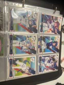 Hololive x LA Dodgers Trading Card Complete Set