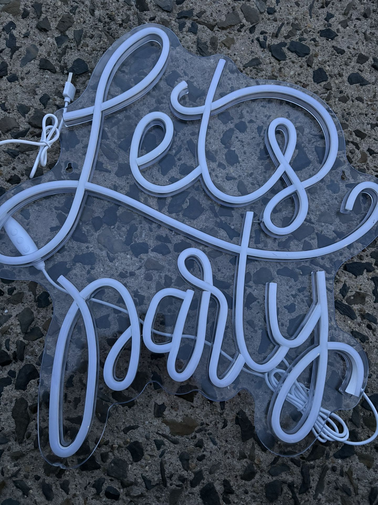 Let’s Party Sign (new)