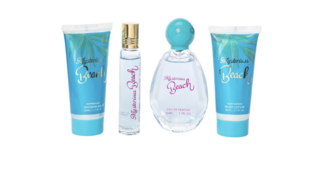 Mysterious Beach Limited Edition Women Fragrance Mist, Eau De Parfum Spray, Gel