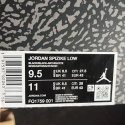 Jordan Size 9.5