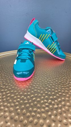 Adidas Adipower Weightlifting Shoe – Teal/Pink/Yellow
Size US Men's 9.5 / Women's 10.5 | UK 9 | Brand New with Tags