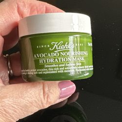 Kiehl's Avocado Nourishing Hydration Mask 0.88oz/25g, Smoothes and Softens Skin