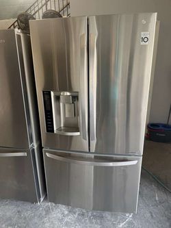 36” LG REFRIGERATOR FRIDGE HELADERA AVAILABLE WORKING PROPERLY WARRANTY 4 MONTHS DELIVERY SERVICES AVAILABLE