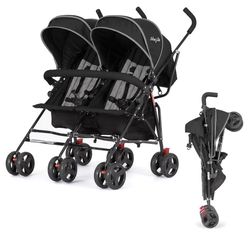 Dream On Me Double Stroller 