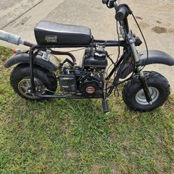 2022  Coleman CT100U 98cc Minibike with Upgraded Forks, Exhaust, Linkage, Chain Idler Runs Runs Runs