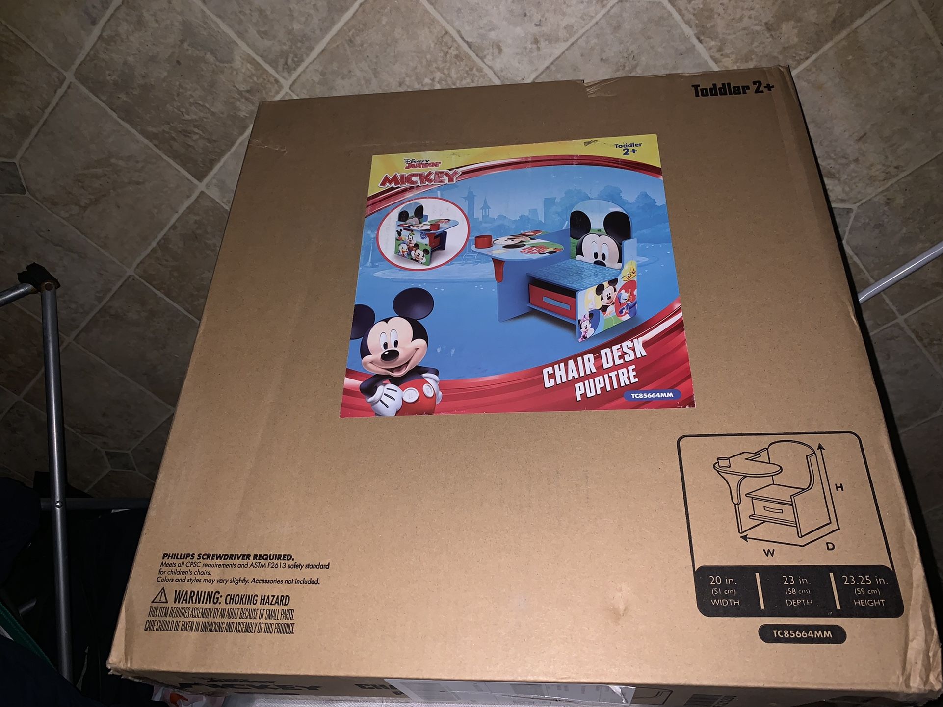 mickey mouse chair desk