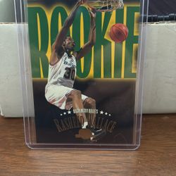 1996 Skybox Rookie Card. Rasheed Wallace! 