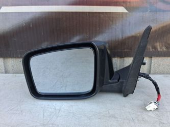2008 2009 2010 2011 2012 2013 NISSAN ROGUE FRONT DOOR MIRROR LEFT DRIVER SIDE USED WITH CAMERA