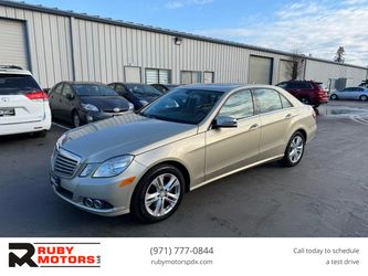 2011 Mercedes-Benz E-Class