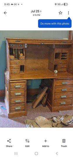 3 Peice Roll top desk