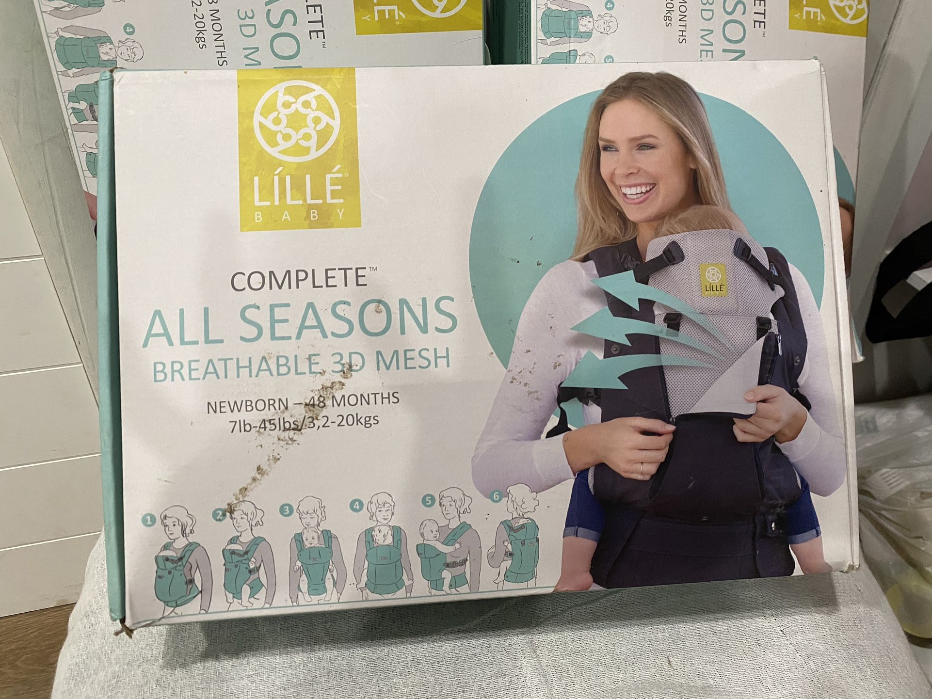 LÍLLÉbaby All Season COMPLETE 6 in 1 Baby Carrier in 5th Avenue (Price Is Firm )