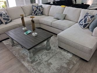 *Summer Sale Event!!!*---Wood Haven Cozy Fabric Sectional Sofa---Now $1199!!!---Delivery/Financing Available💪